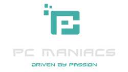 PC Maniacs logo